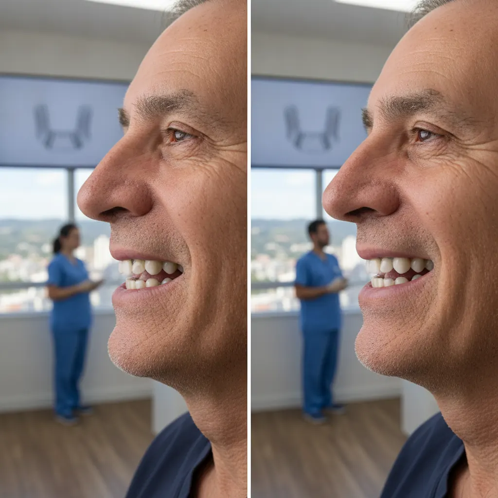 Implante Dentário Antes e Depois: Como Fica em Farroupilha